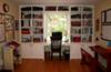Bookshelves and Desk